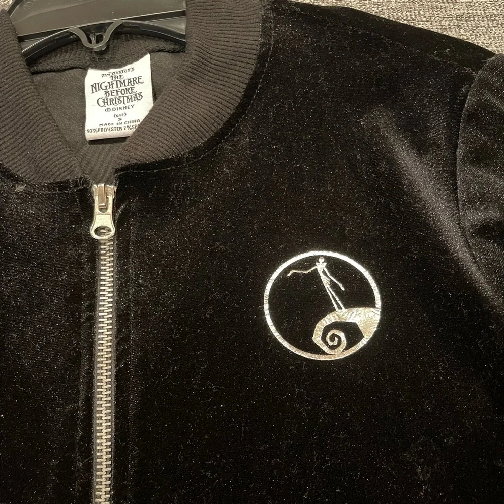 Hot Topic Disney The Nightmare Before Christmas Jack Skellington bomber jacket - Picture 4 of 5